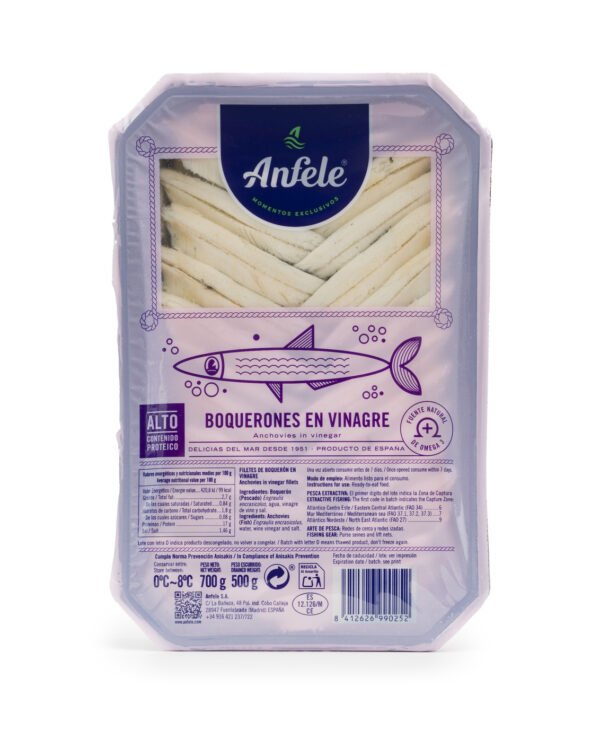 Boquerones en Vinagre "Serie Azul" 500 g.