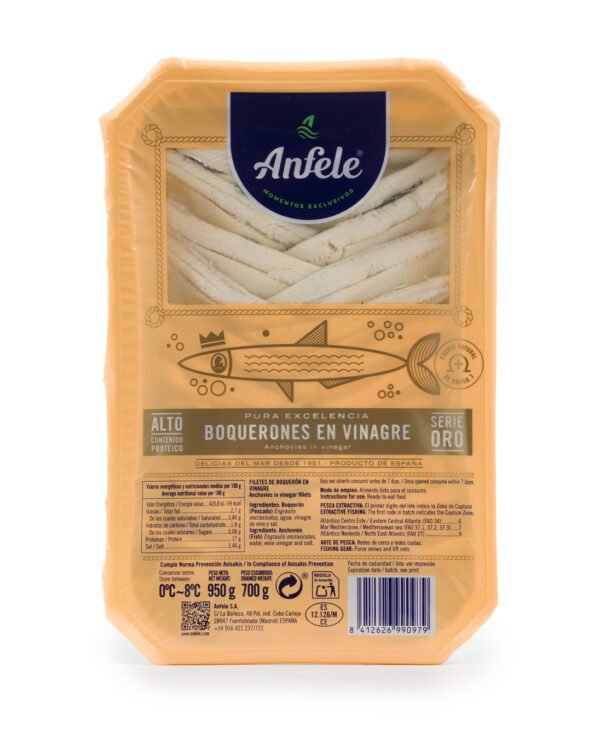 Boquerones en Vinagre "Serie Oro" 700 g.