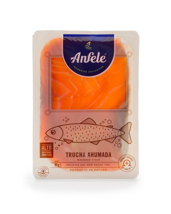 Trucha Ahumada 80 g.